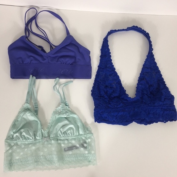 aerie Other - Aerie Bralette Bundle - includes 3 bralettes